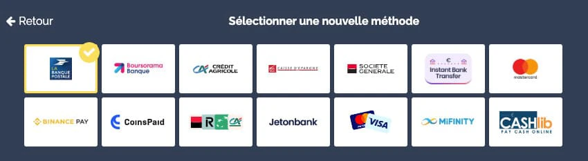 Paiement VIP au Monte Casino