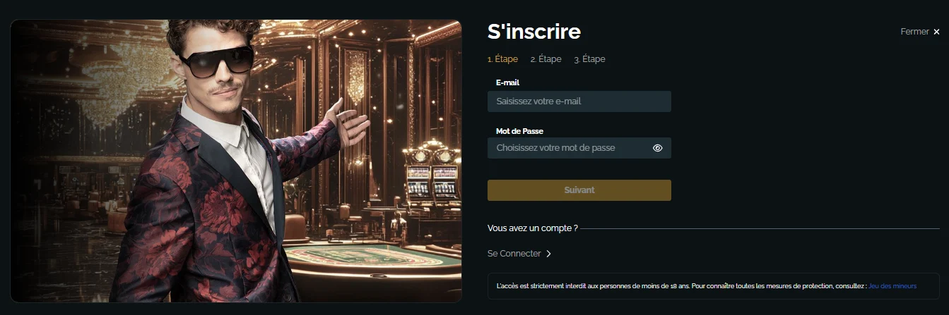 vipmonte casino inscription