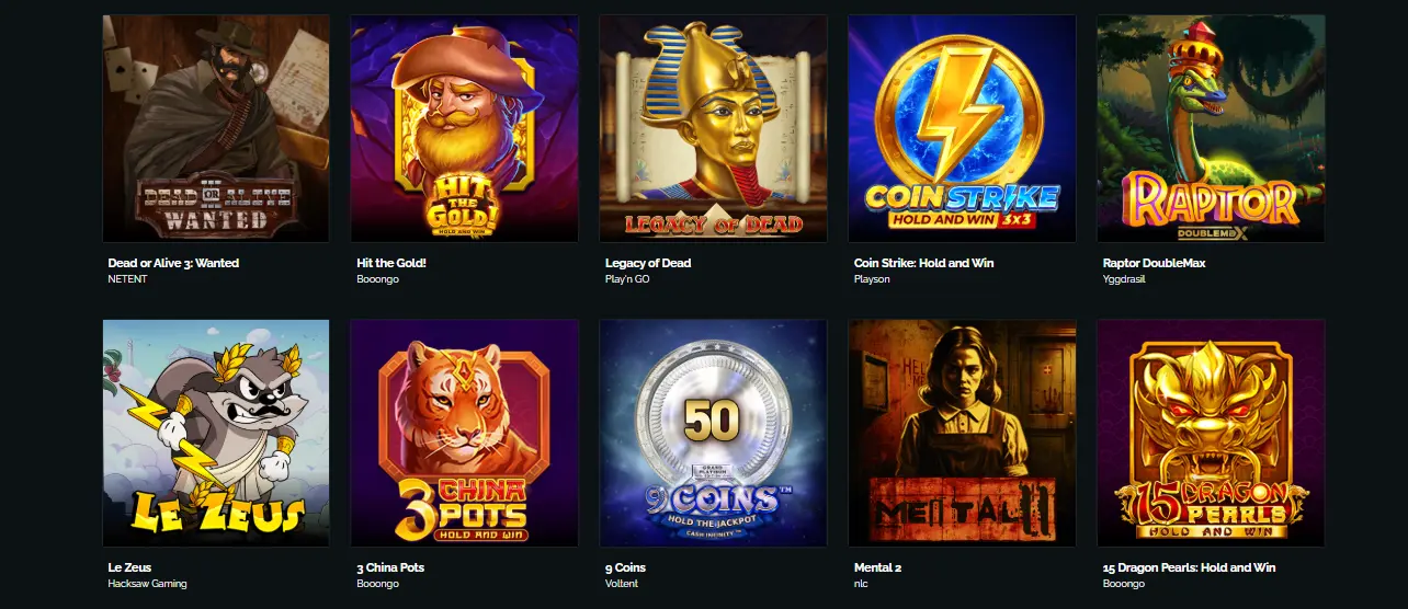 vipmonte casino slots